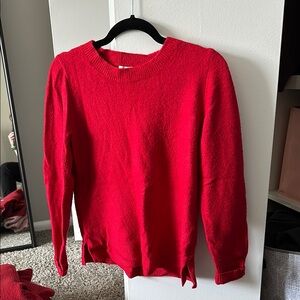 JCrew Red Women's Sweater